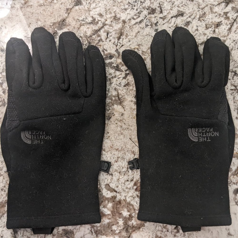 Men's North Face Etip Fleece Gloves Large